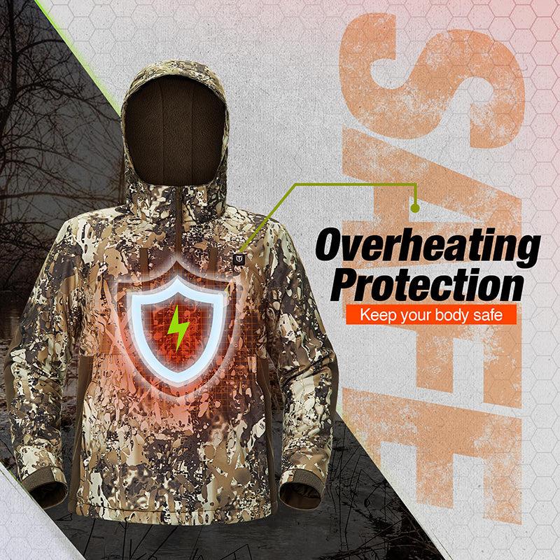 NordHeat™ Men’s Heated Hunting Pullover